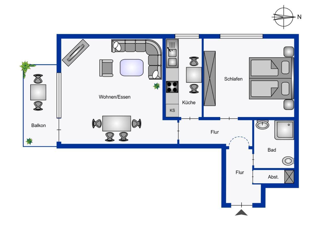 Ferienwohnung Foehrmieten Wyk auf Fohr Bagian luar foto